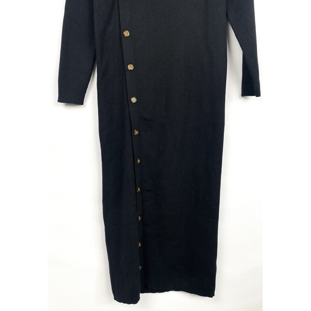 NWT Eloquii Asymmetrical Button Sweater Dress‎ Mo… - image 6